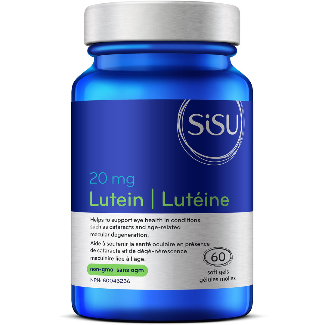 Sisu Lutein 20mg softgels