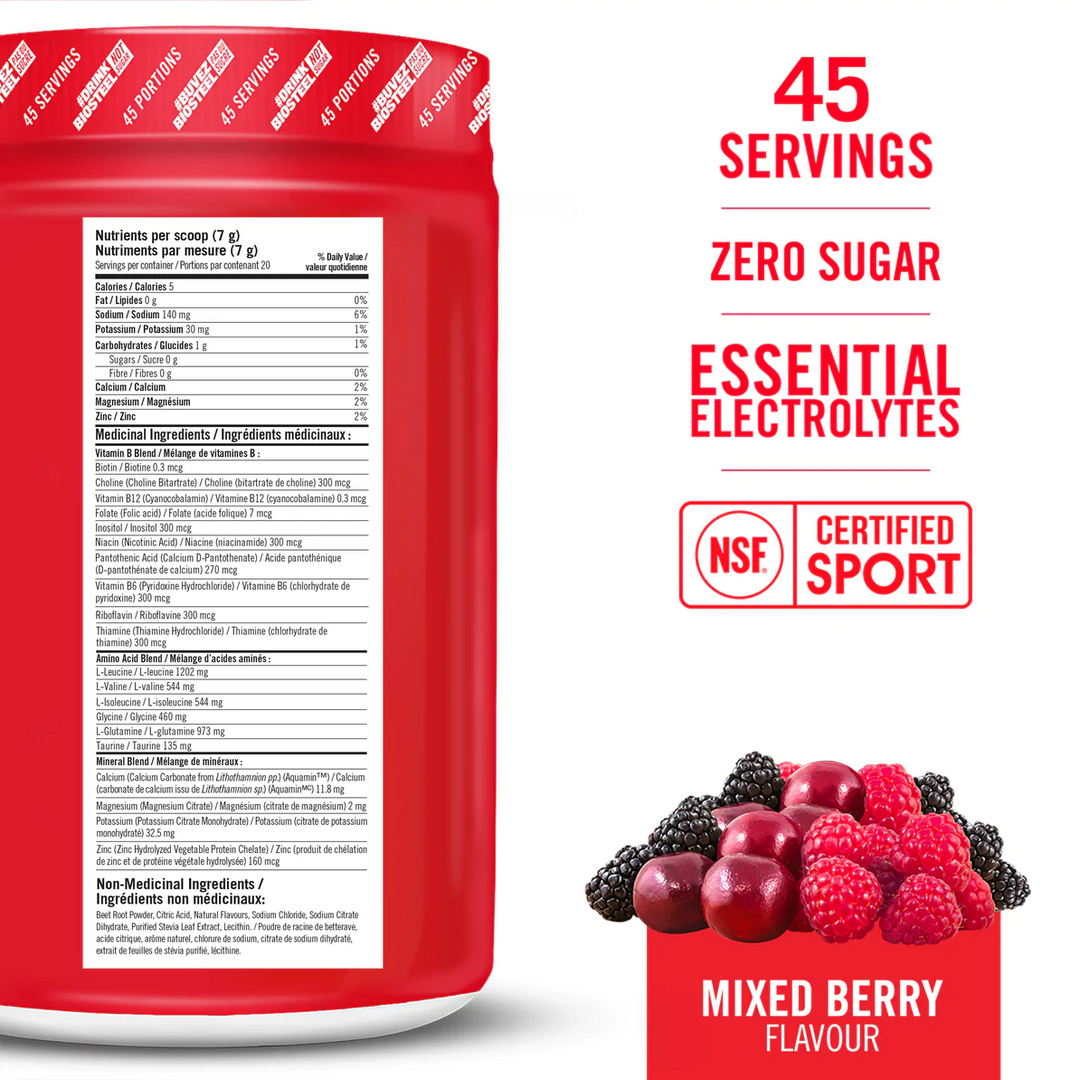 Hydration Mix, Mixed Berry Flavour