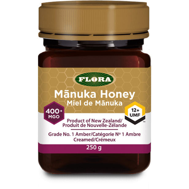 Flora - Manuka Honey, MGO 400+MGO/12+UMF, 250 g