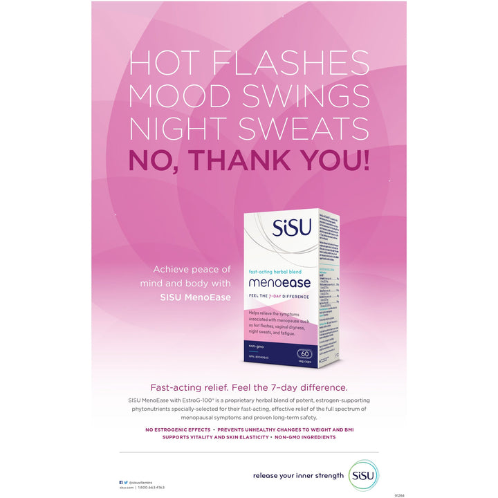 Sisu Menoease vegetable capsules