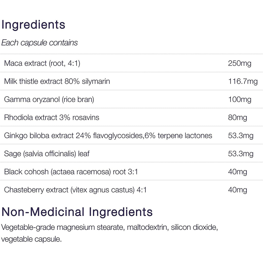 Canprev Meno-Prev + Mood & Memory Vegetarian Capsules