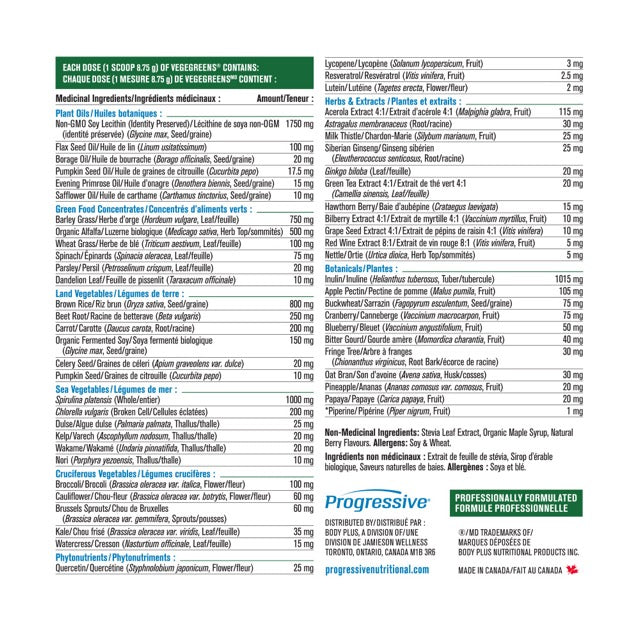 Progressive VegeGreens Blueberry Medley