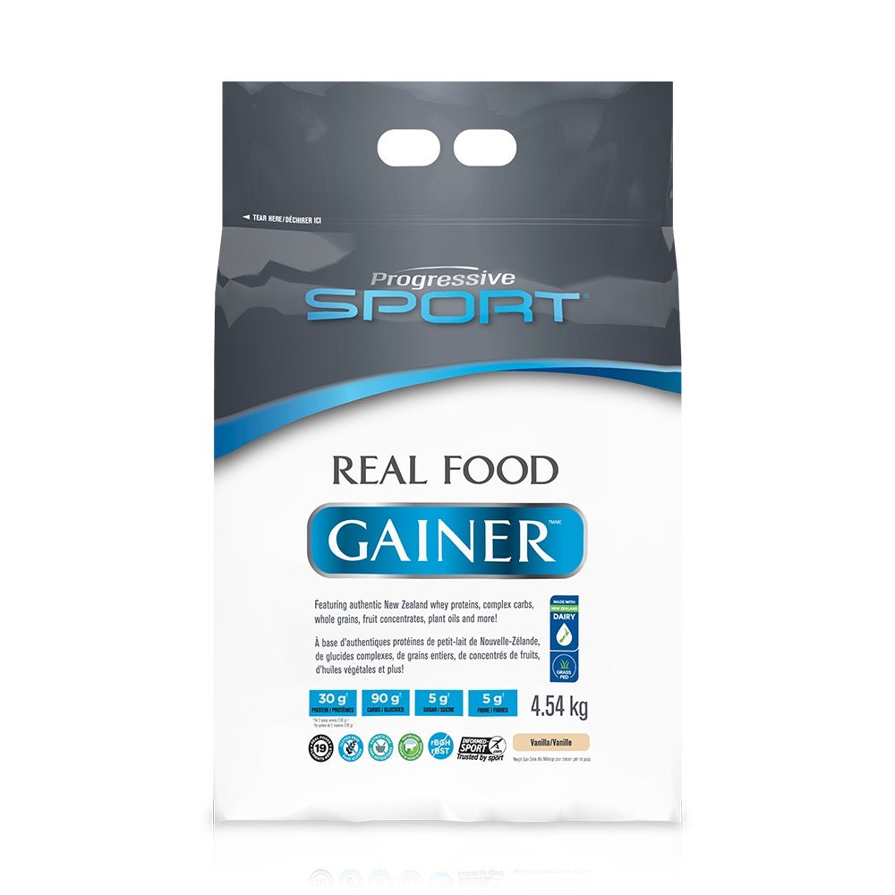 Progressive Real Food Gainer Vanilla powder