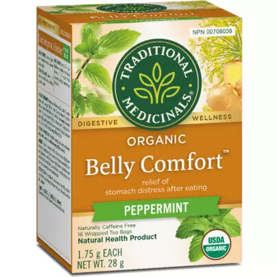 Traditional Medicinals® Belly Comfort, organic herbal Tea