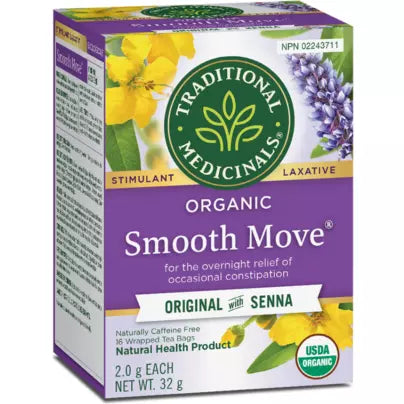 Traditional Medicinals® Smooth Move® Organic herbal tea with Senna