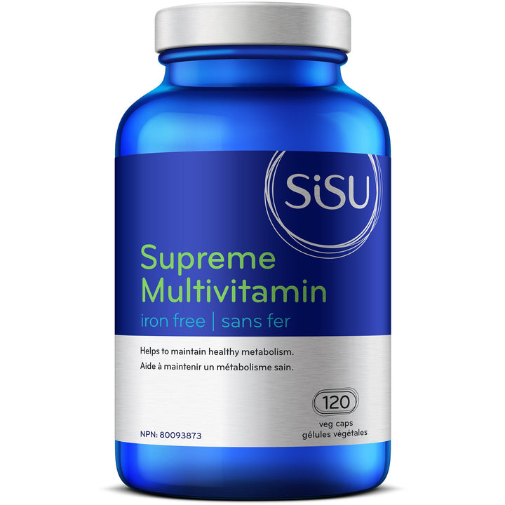 Sisu Supreme Multivitamin iron free vegetable capsules
