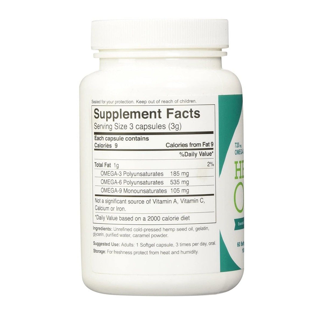 Hemp Oil 1000mg softgels