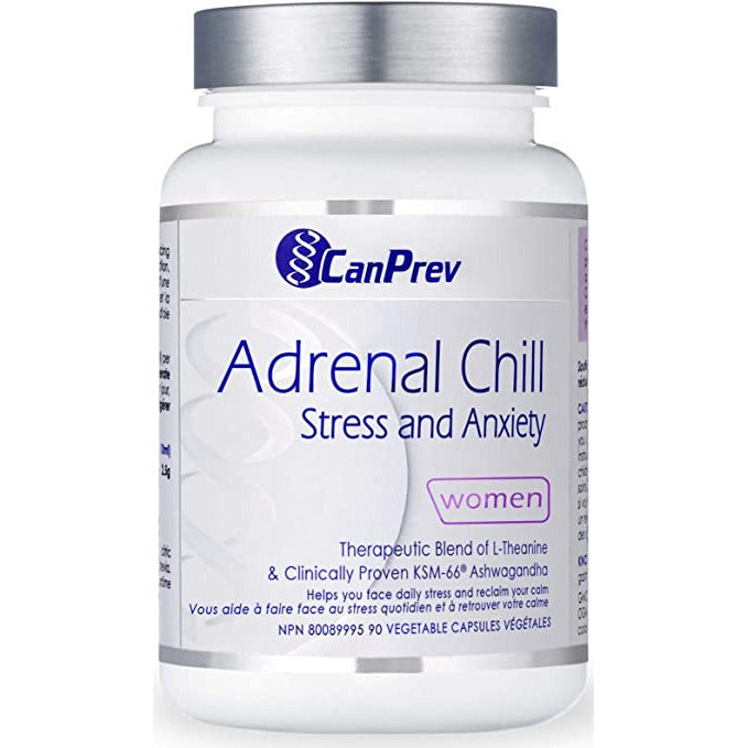 Canprev Adrenal Chill, Anxiety and Stress Vegetarian Capsules