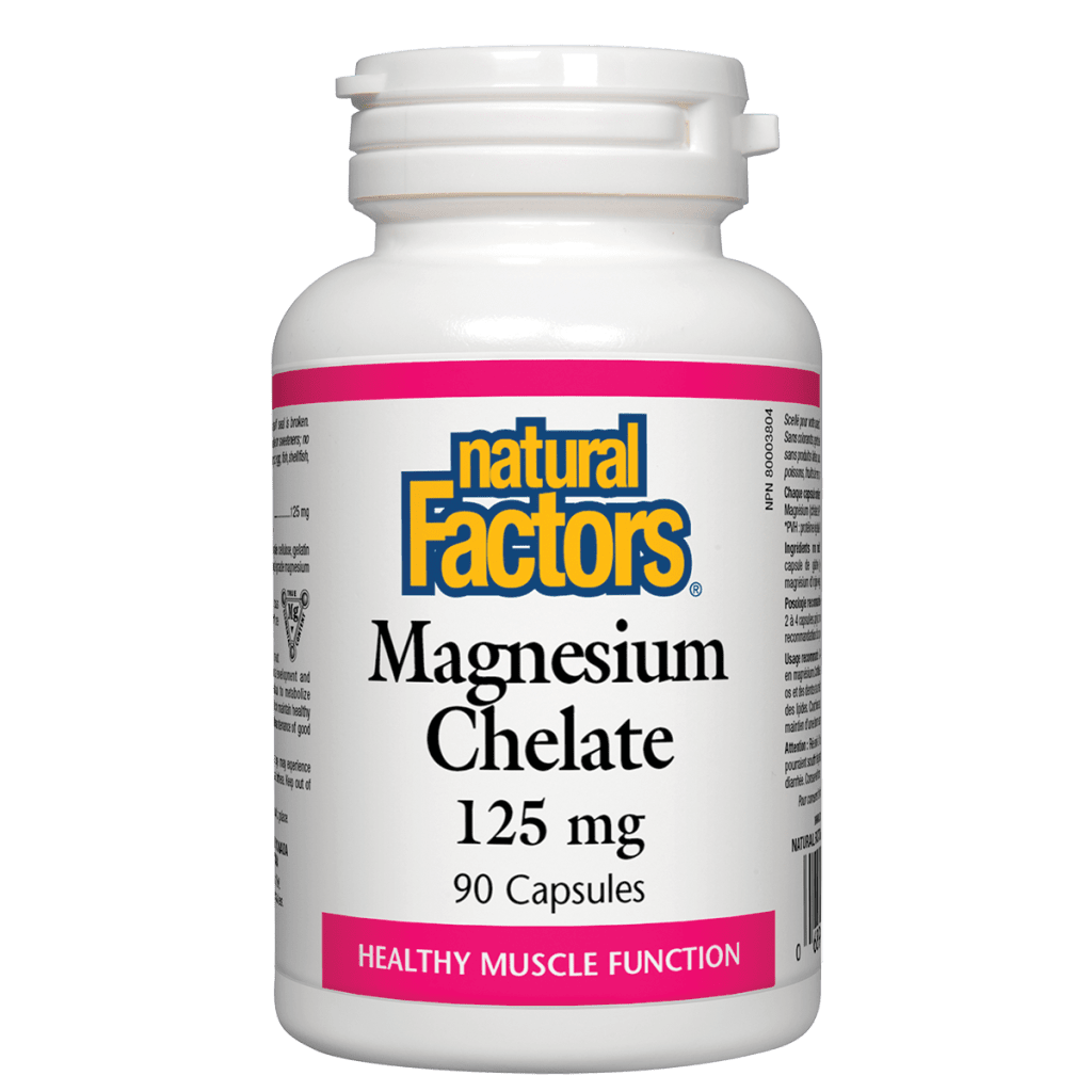 Magnesium Chelate  125 mg Capsules