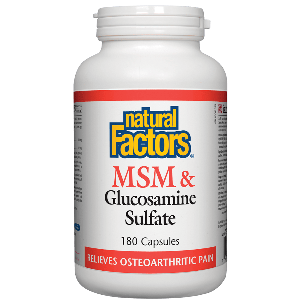 MSM & Glucosamine Sulfate   Capsules