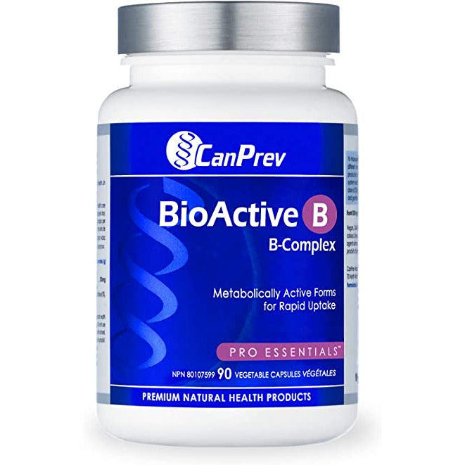 Canprev BioActive B, B-Complex, Pro Essentials Vegetarian Capsules