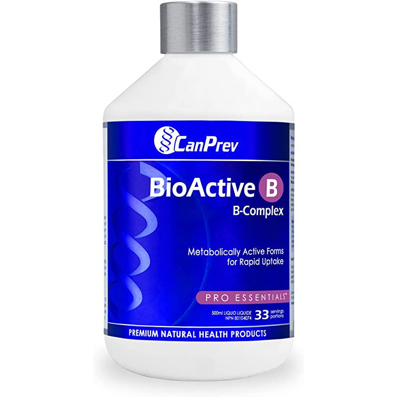 Canprev BioActive B, Complete B-Complex, Pro Essentials Liquid