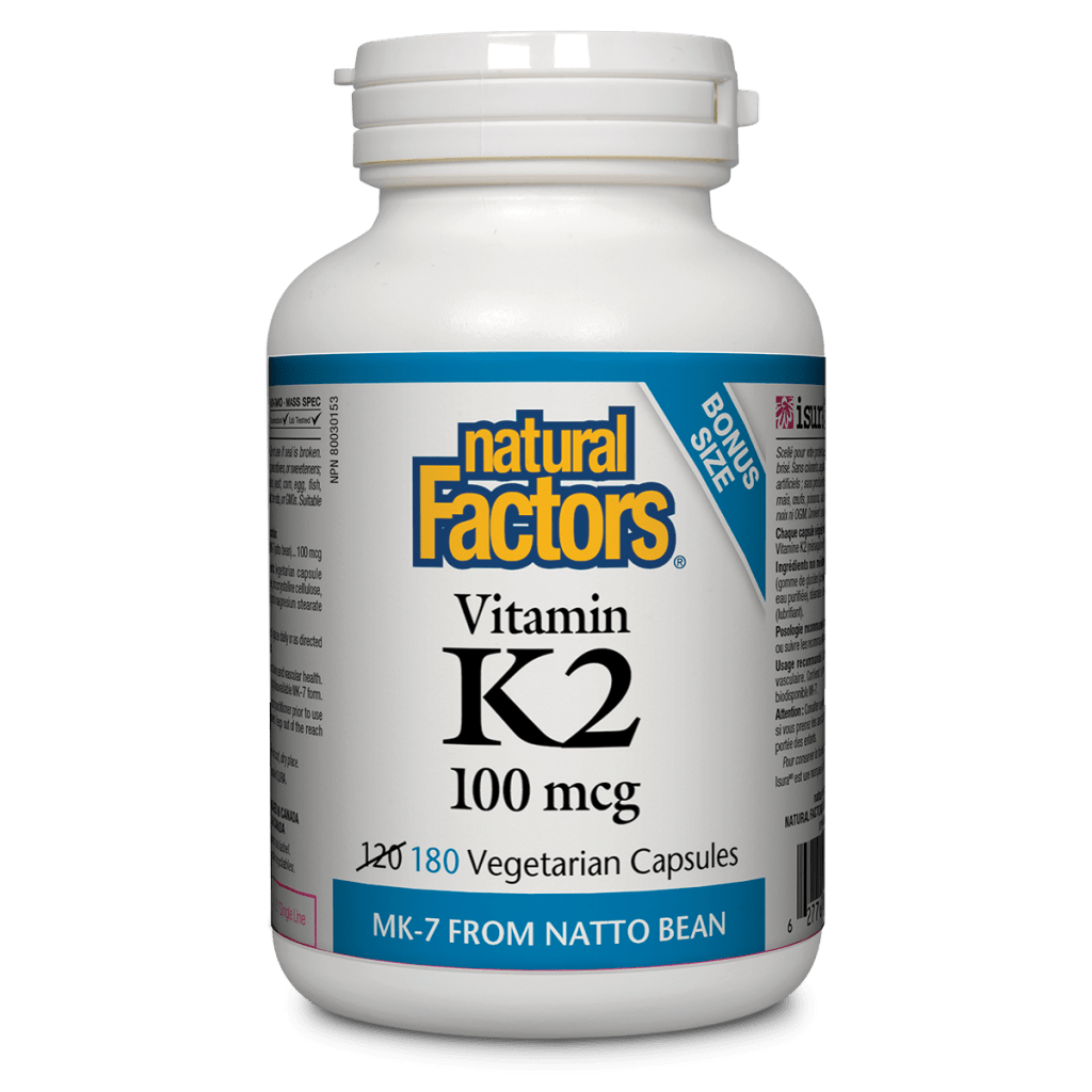 Vitamin K2 100 mcg vegetarian capsules