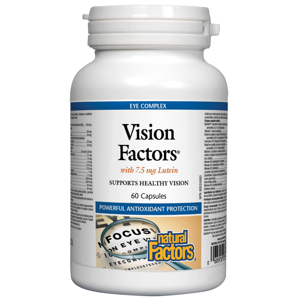 Vision Factors with 7.5 mg Lutein  Capsules
