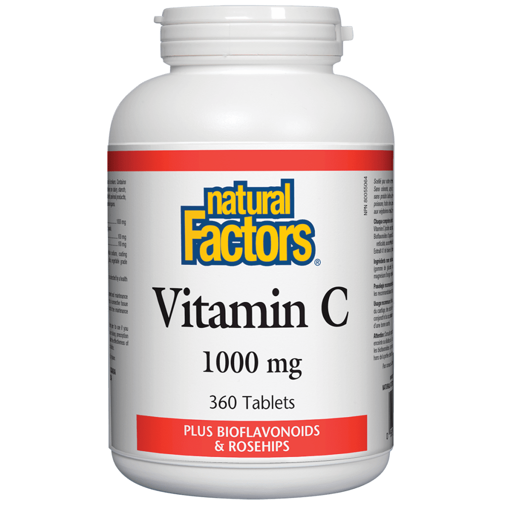 Vitamin C 1000 mg plus Bioflavonoids & Rosehips Tablets