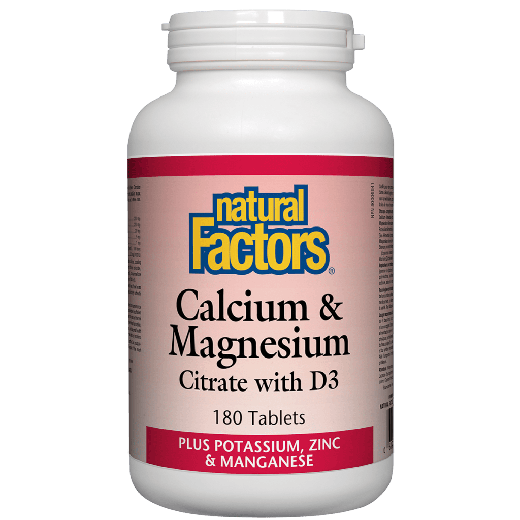 Calcium & Magnesium Citrate with D3  Plus Potassium, Zinc & Manganese  Tablets