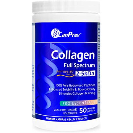 Canprev Full-Spectrum Collagen, Peptiplus, 2-5kDa, Pro Essentials Powder