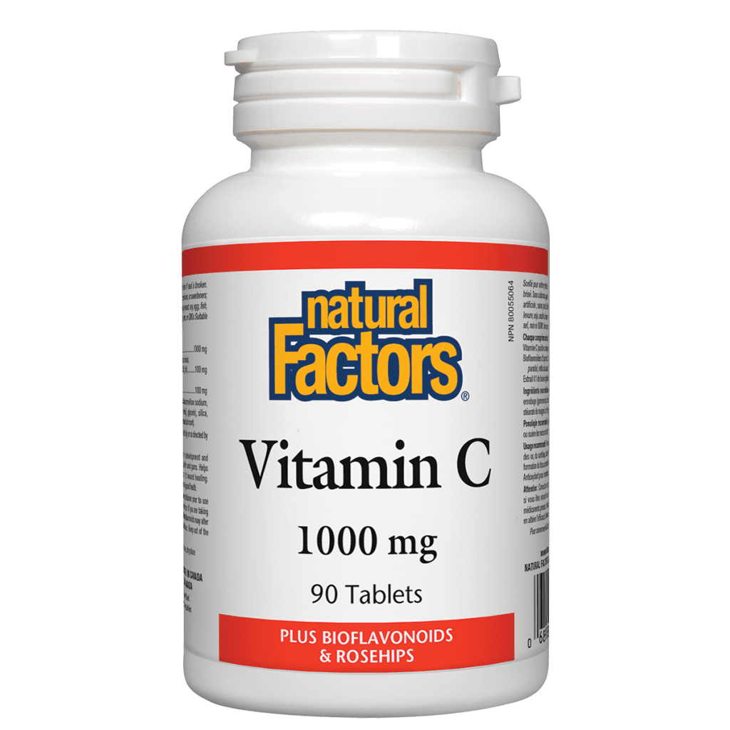 Vitamin C 1000 mg plus Bioflavonoids & Rosehips Tablets
