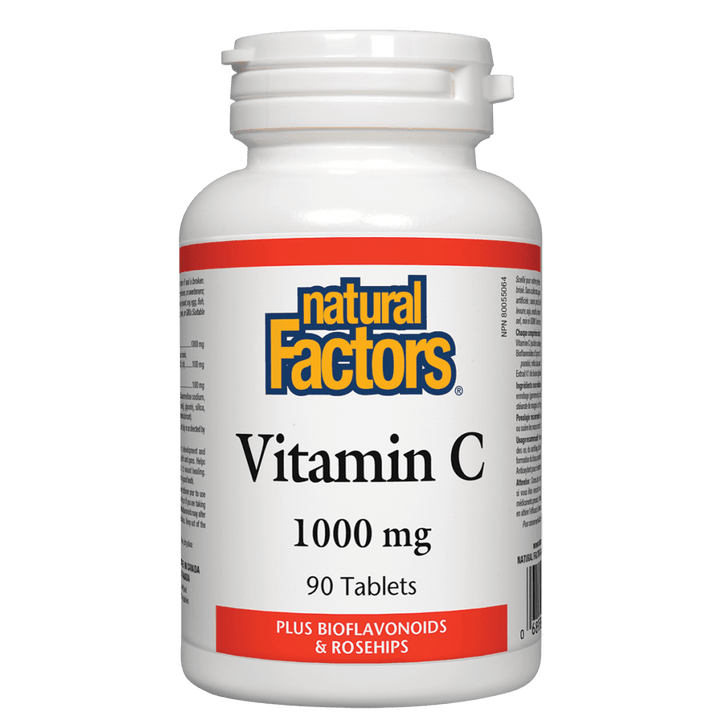 Vitamin C 1000 mg plus Bioflavonoids & Rosehips Tablets