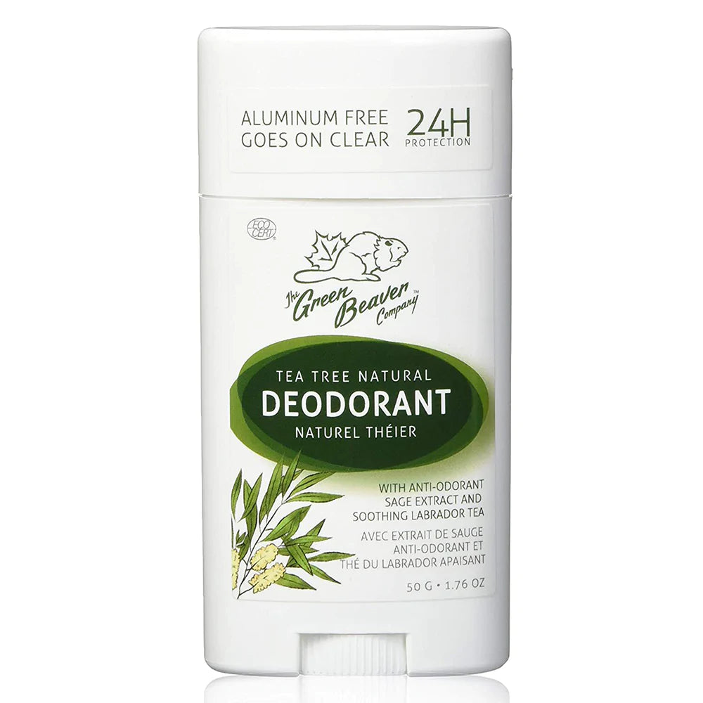 Green Beaver® Natural Deodorant, Tea tree