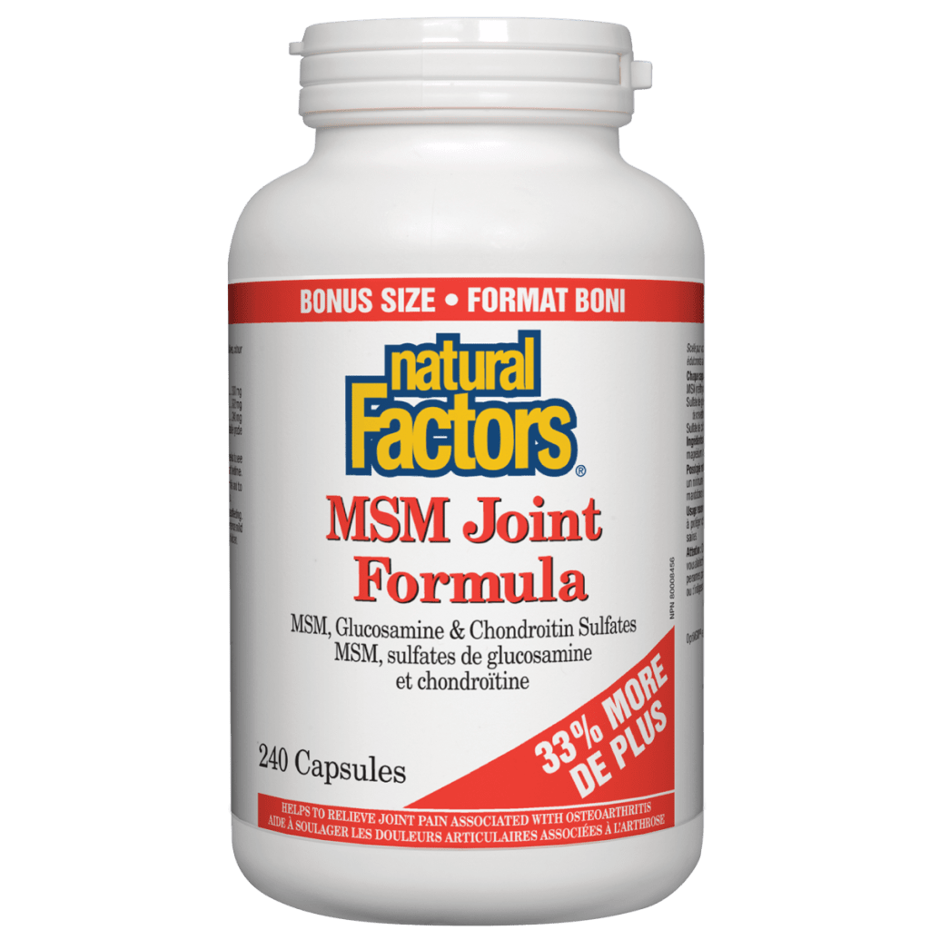 MSM Joint Formula With Glucosamine & Chondroitin Sulfates Capsules
