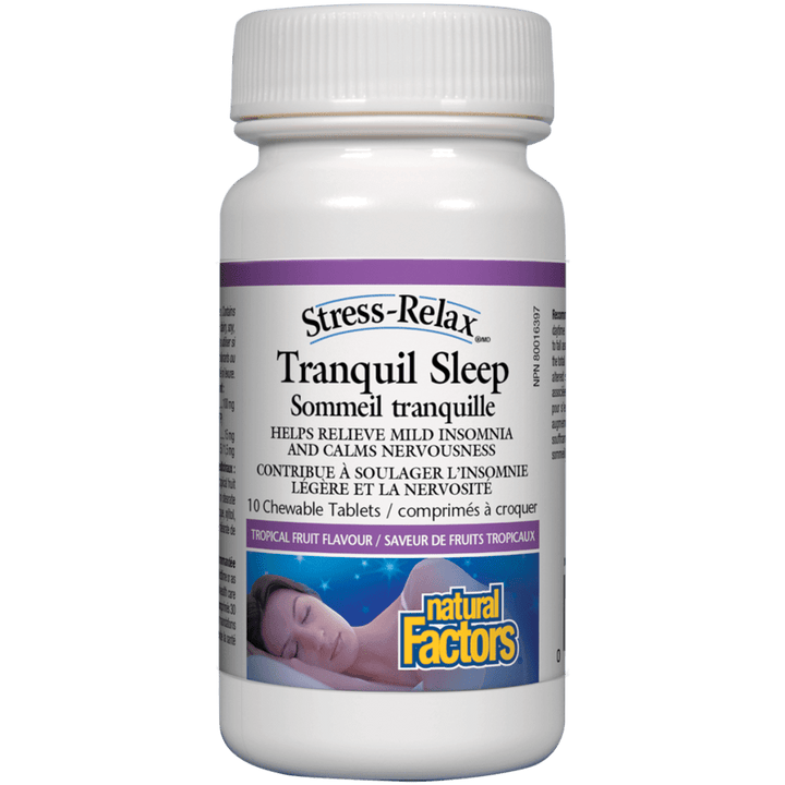 Tranquil Sleep, Tropical Fruit Flavour, Stress-Relax