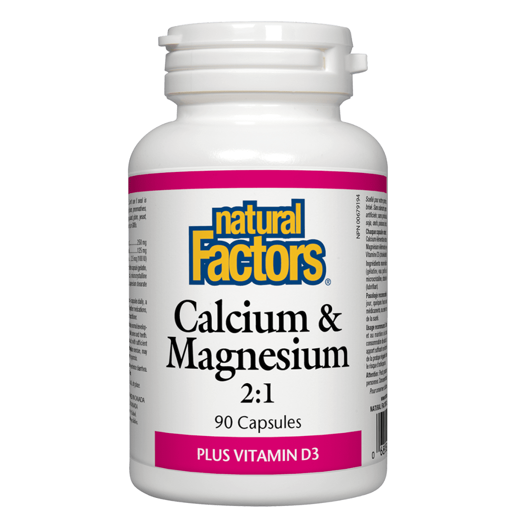 Calcium & Magnesium 2:1 Plus Vitamin D3  Capsules