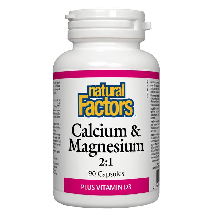 Calcium & Magnesium 2:1 Plus Vitamin D3  Capsules