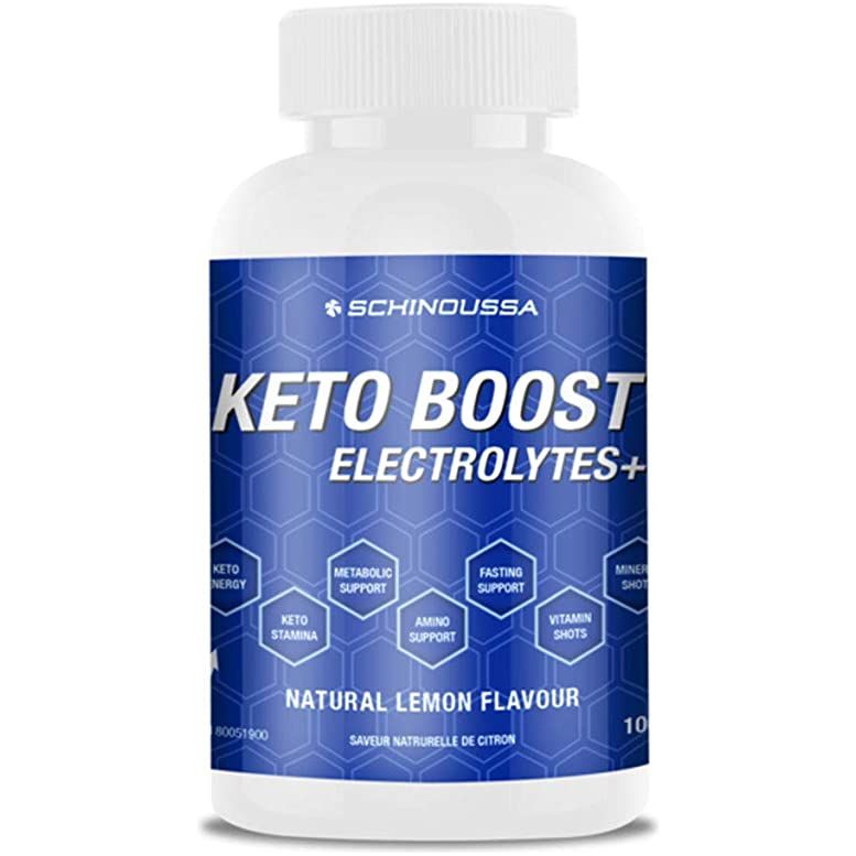 Schinoussa Keto Boost Electrolytes+ Natural Lemon