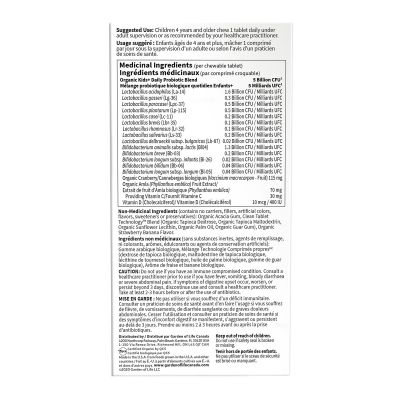 Garden of Life Dr. Formulated Probiotics, Organic Kids+, Strawberry Banana Chewables