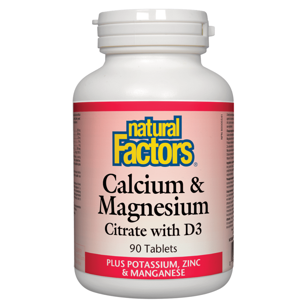 Calcium & Magnesium Citrate with D3  Plus Potassium, Zinc & Manganese  Tablets