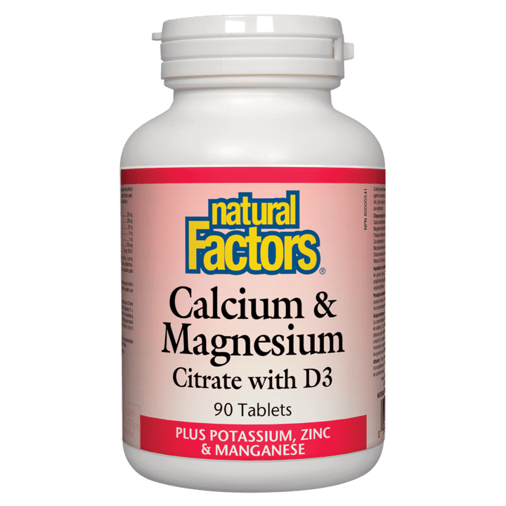 Calcium & Magnesium Citrate with D3  Plus Potassium, Zinc & Manganese  Tablets