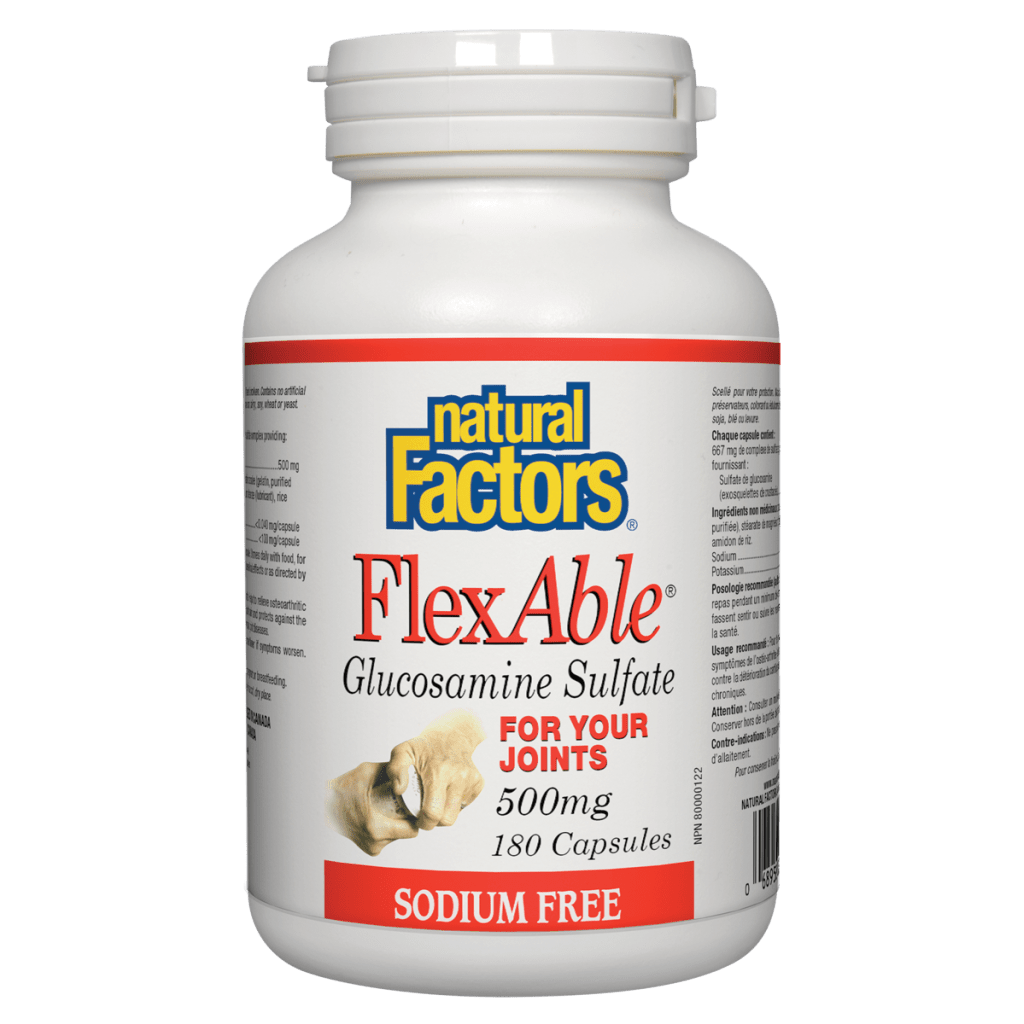FlexAble Glucosamine Sulfate  500 mg Capsules