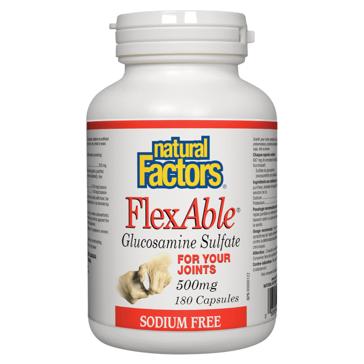FlexAble® Glucosamine Sulfate  500 mg Capsules