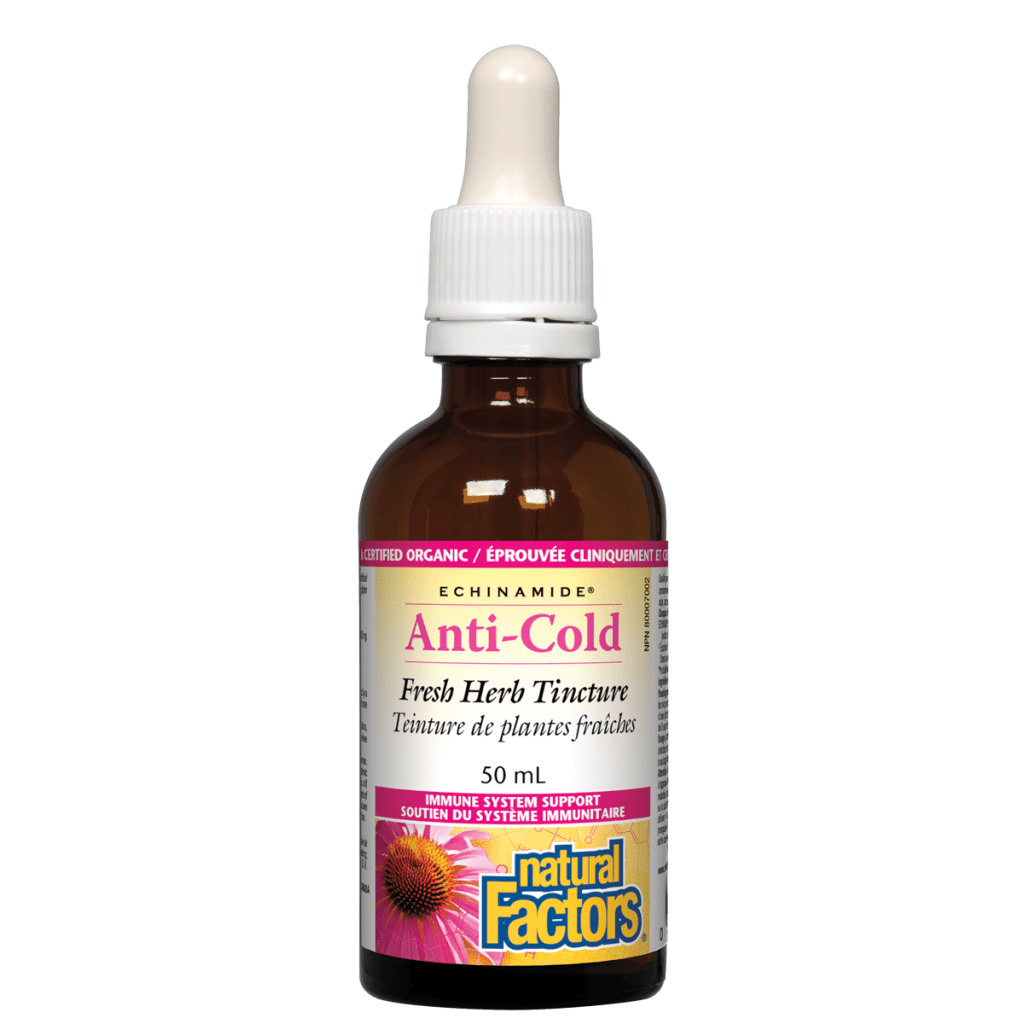 Anti-Cold Fresh Herb Tincture, ECHINAMIDE Tincture