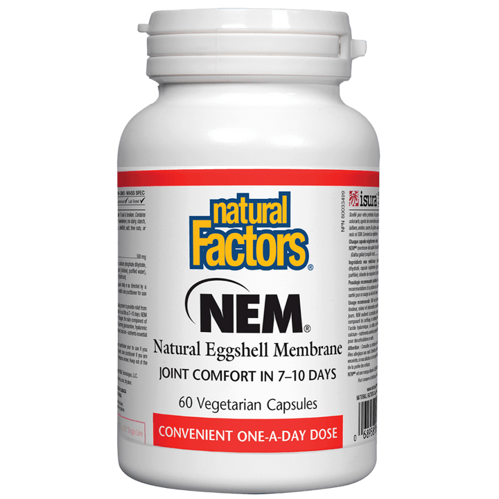 NEM Natural Eggshell Membrane 500 mg Capsules