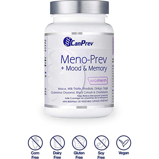 Canprev Meno-Prev + Mood & Memory Vegetarian Capsules