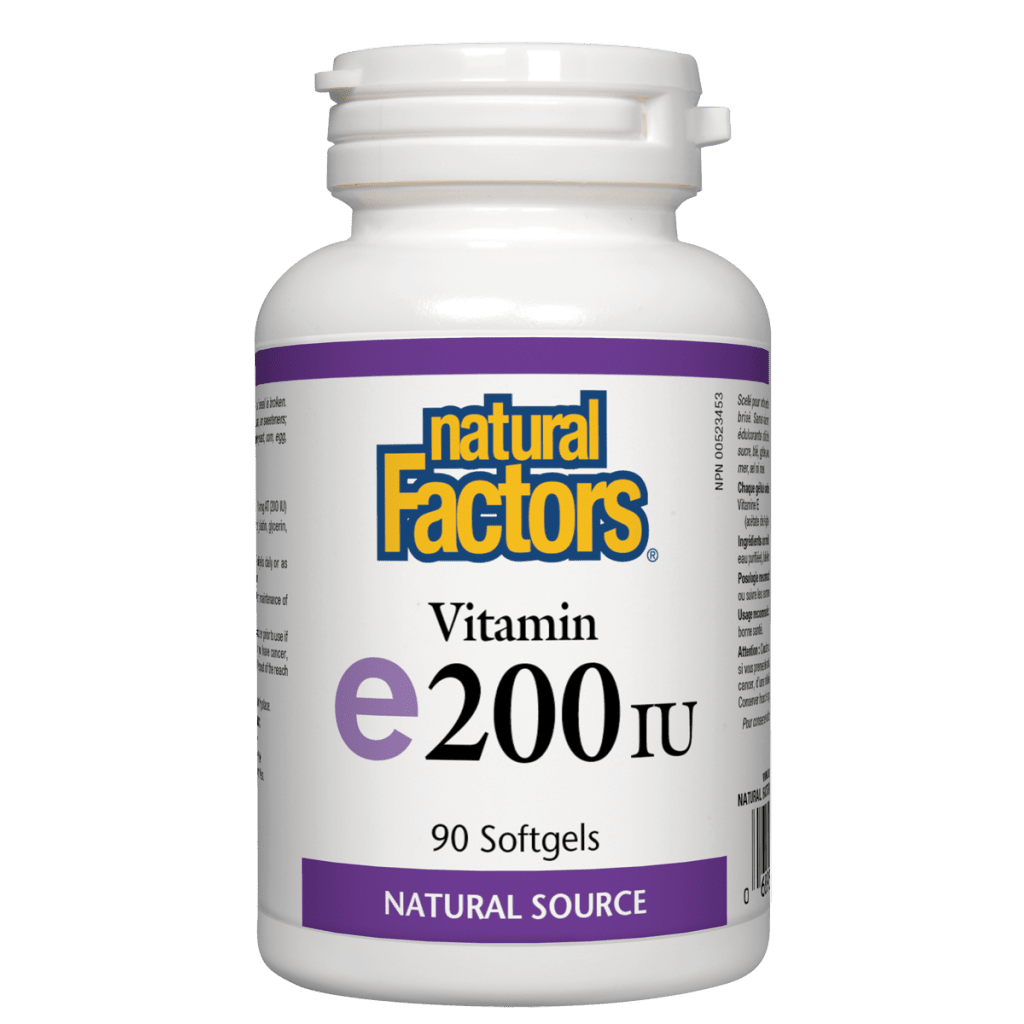 Vitamin E  Natural Source 200 IU, Softgels