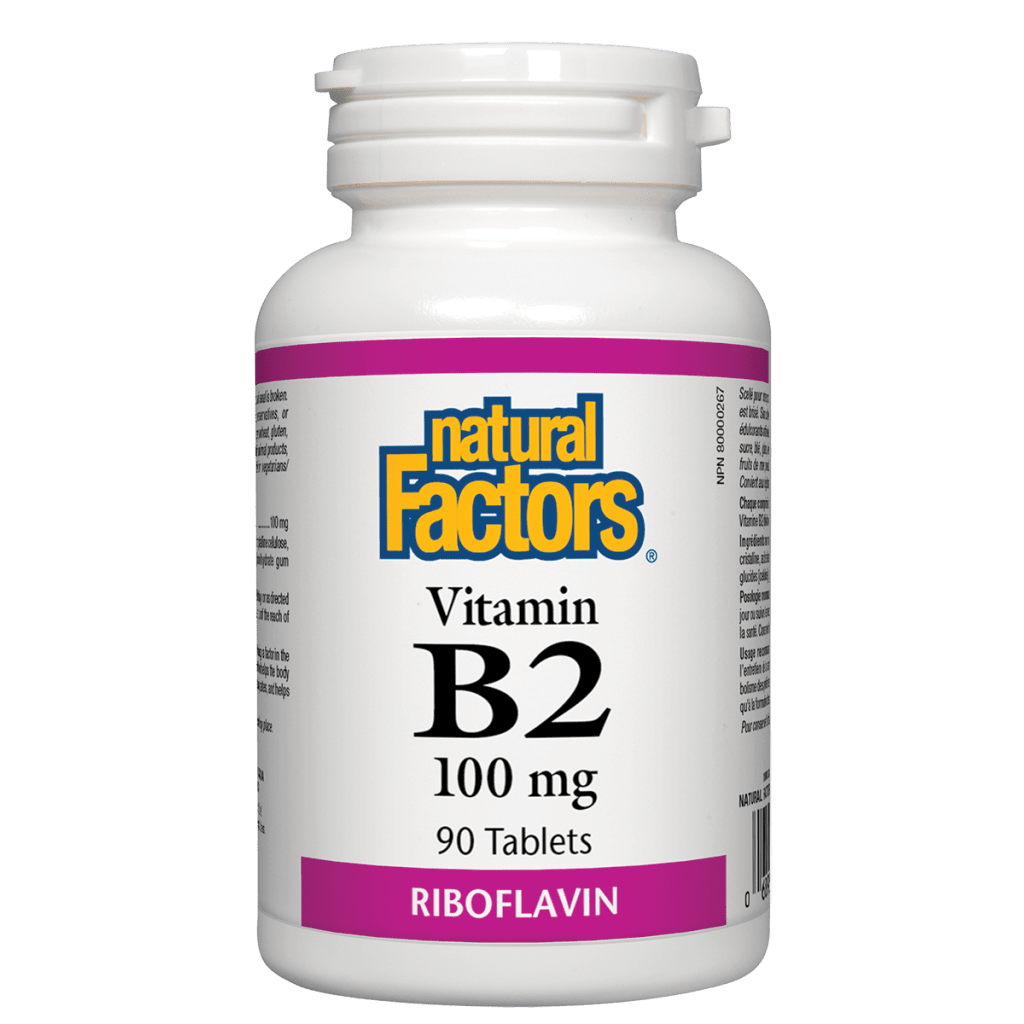 Vitamin B2  100 mg Tablets