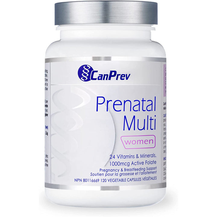 Canprev Prenatal Multi, Pregnancy & Breastfeeding Support Vegetarian Capsules