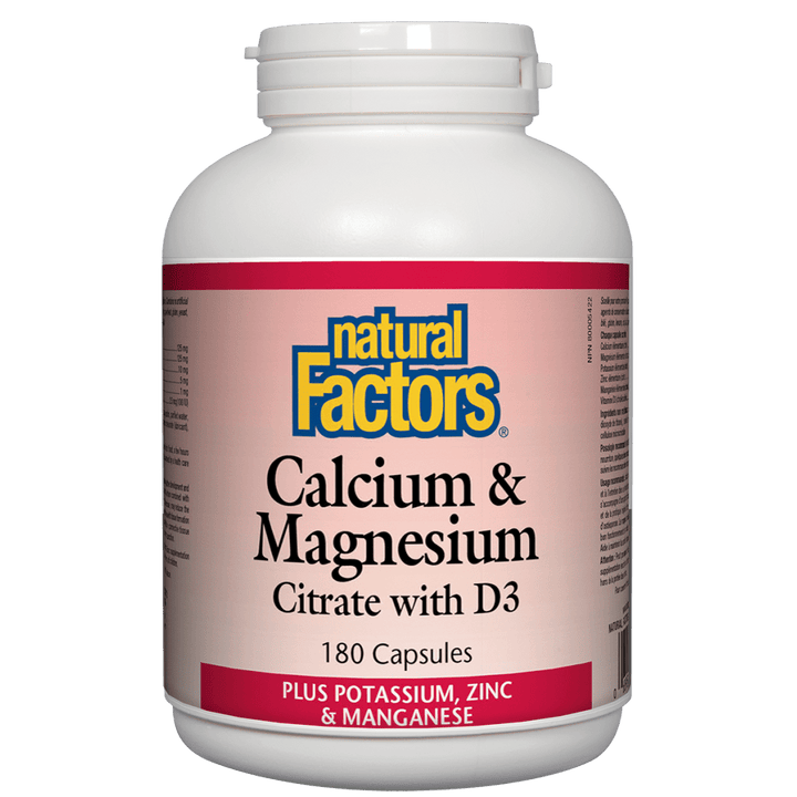Calcium & Magnesium Citrate with D3 Plus Potassium, Zinc & Manganese  Capsules
