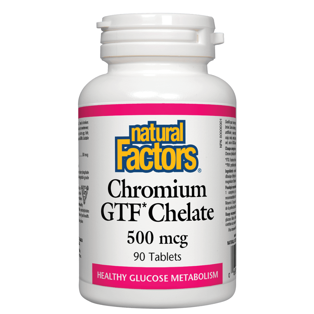 Chromium GTF Chelate  500 mcg Tablets