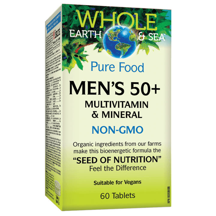 Men's 50+ Multivitamin & Mineral, Whole Earth & Sea® Tablets