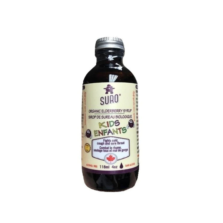 LIQUIDATION - Suro Organic Elderberry Syrup for kids - FINAL SALE/NO RETURNS***