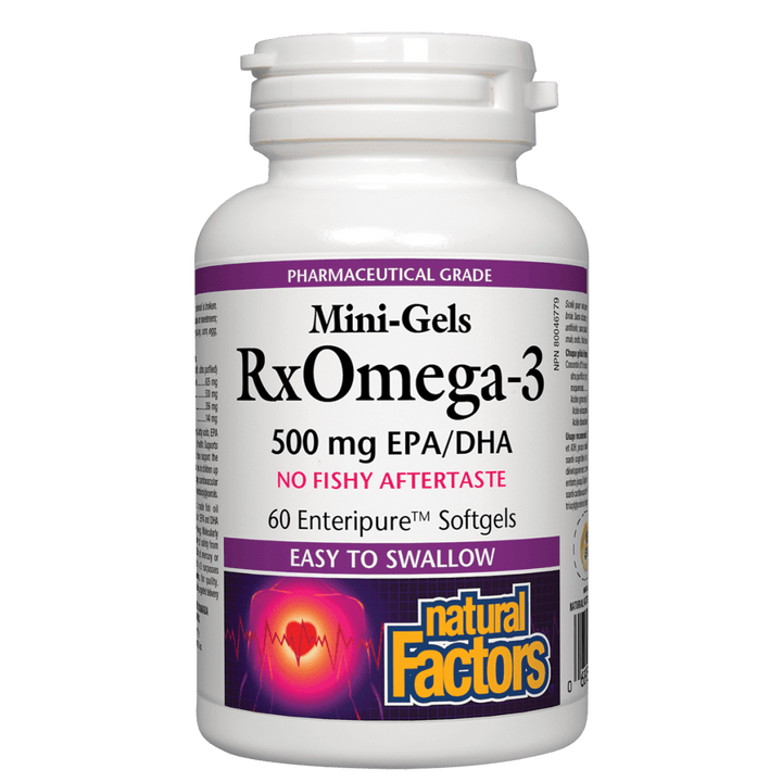 RxOmega-3 Mini-Gels   500 mg Enteripure Softgels