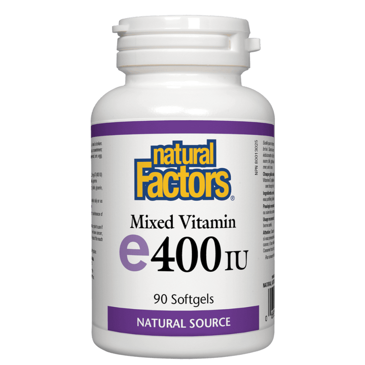 Mixed Vitamin E 400 IU, Natural Source Softgels