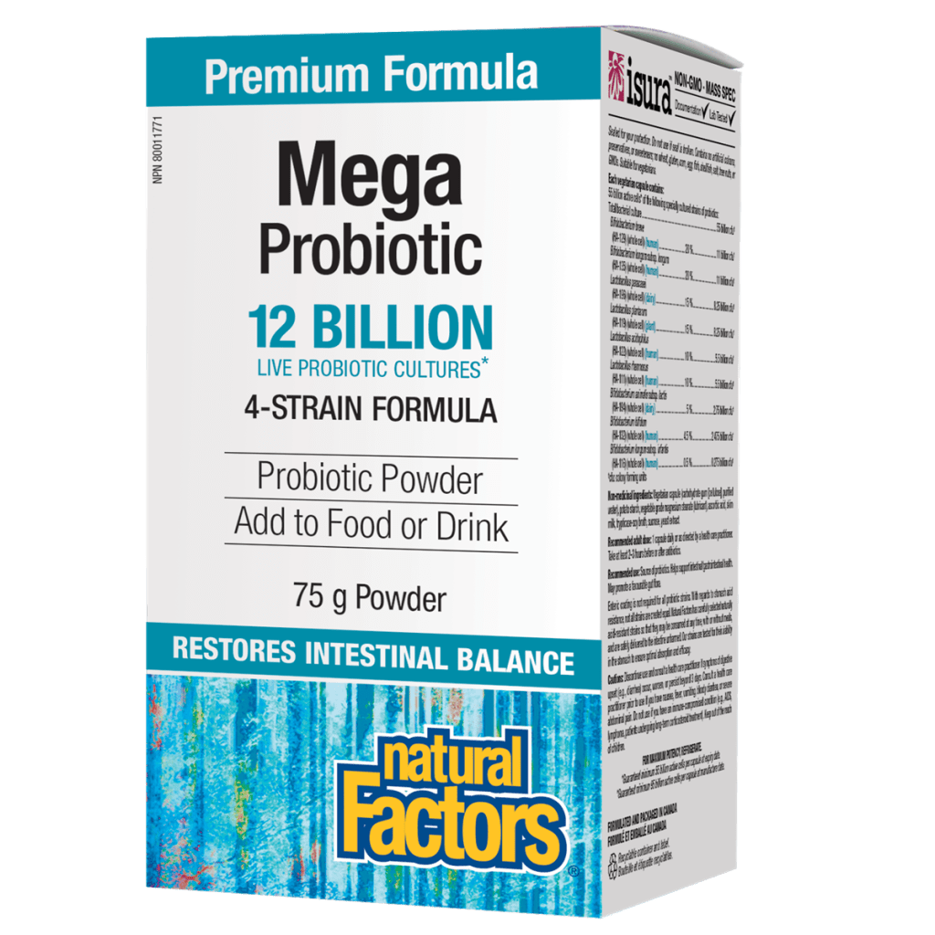 Mega Probiotic  12 Billion Live Probiotic Cultures Powder