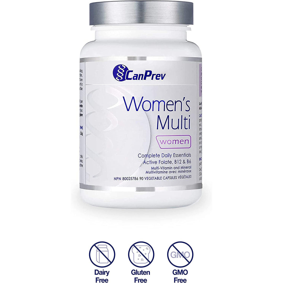 Canprev Women's Multi, Complete Daily Essentials Vegetarian Capsules