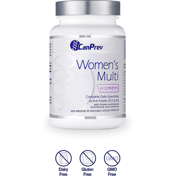 Canprev Women's Multi, Complete Daily Essentials Vegetarian Capsules