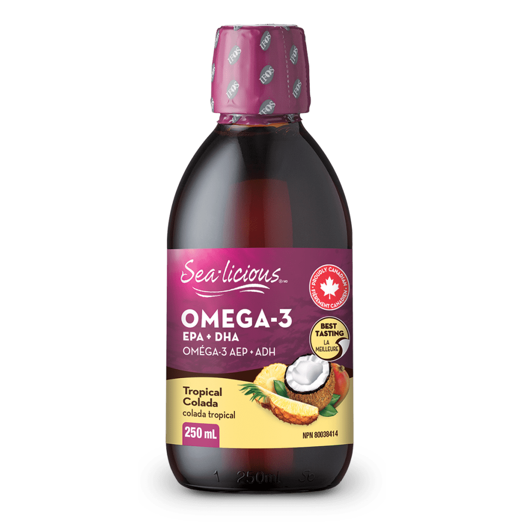 Omega-3 EPA + DHA, Tropical Colada, Sea-licious Liquid